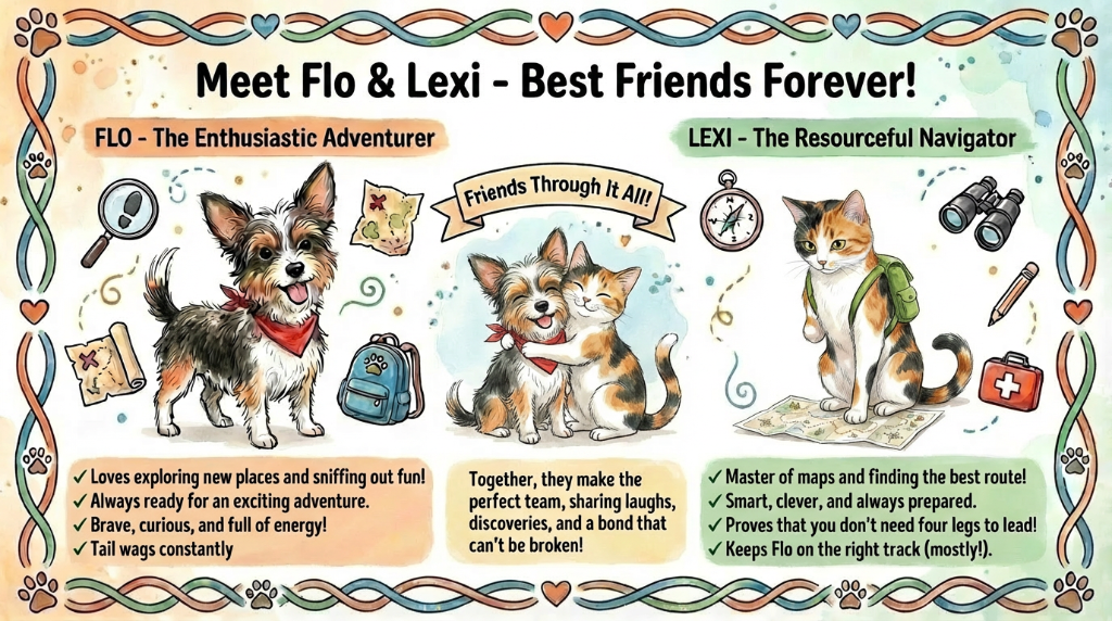 Meet Flo and Lexi - Best Friends Forever